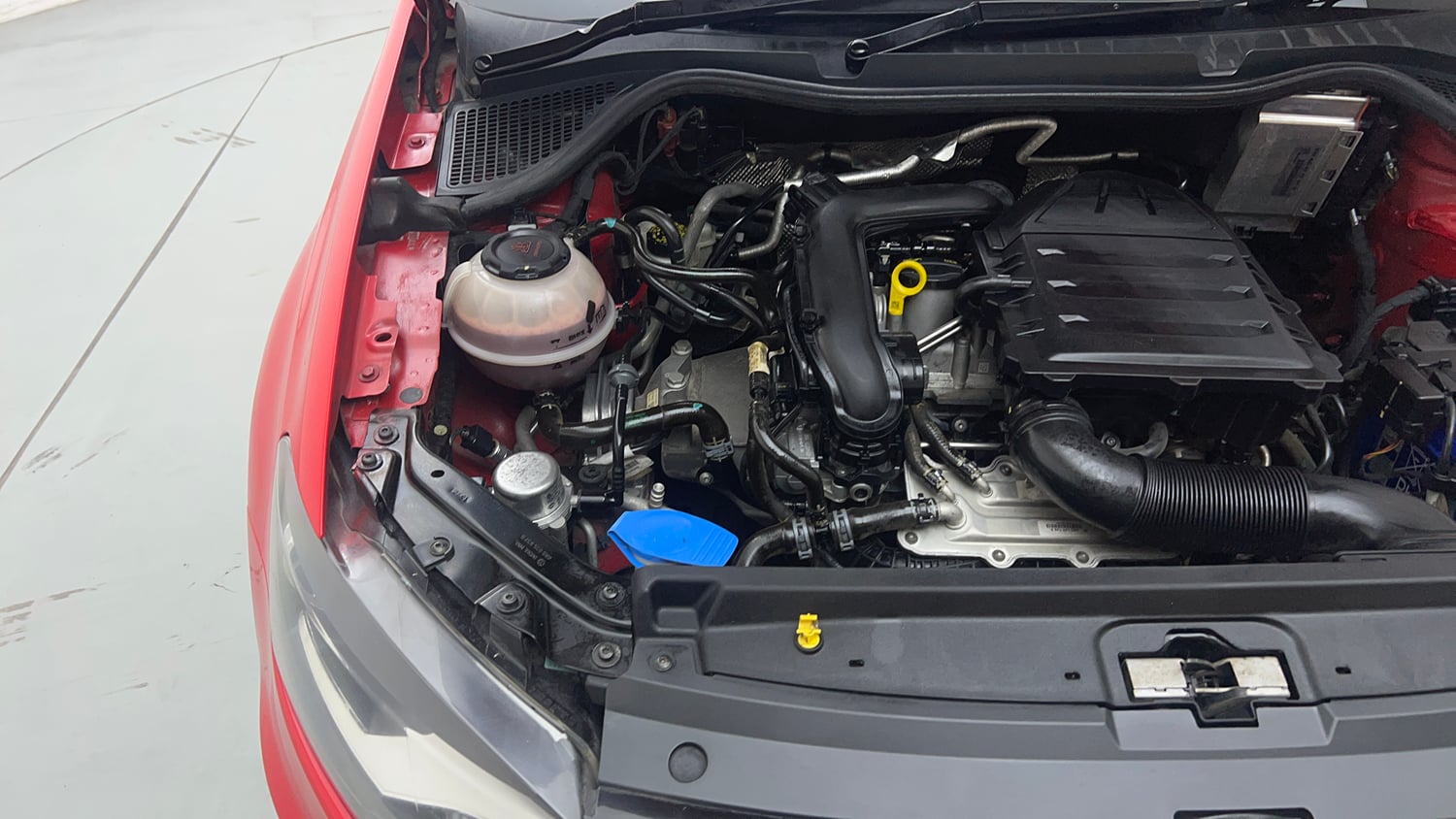 Used 2021 Volkswagen Polo GT Petrol Automatic engine ENGINE RIGHT SIDE VIEW