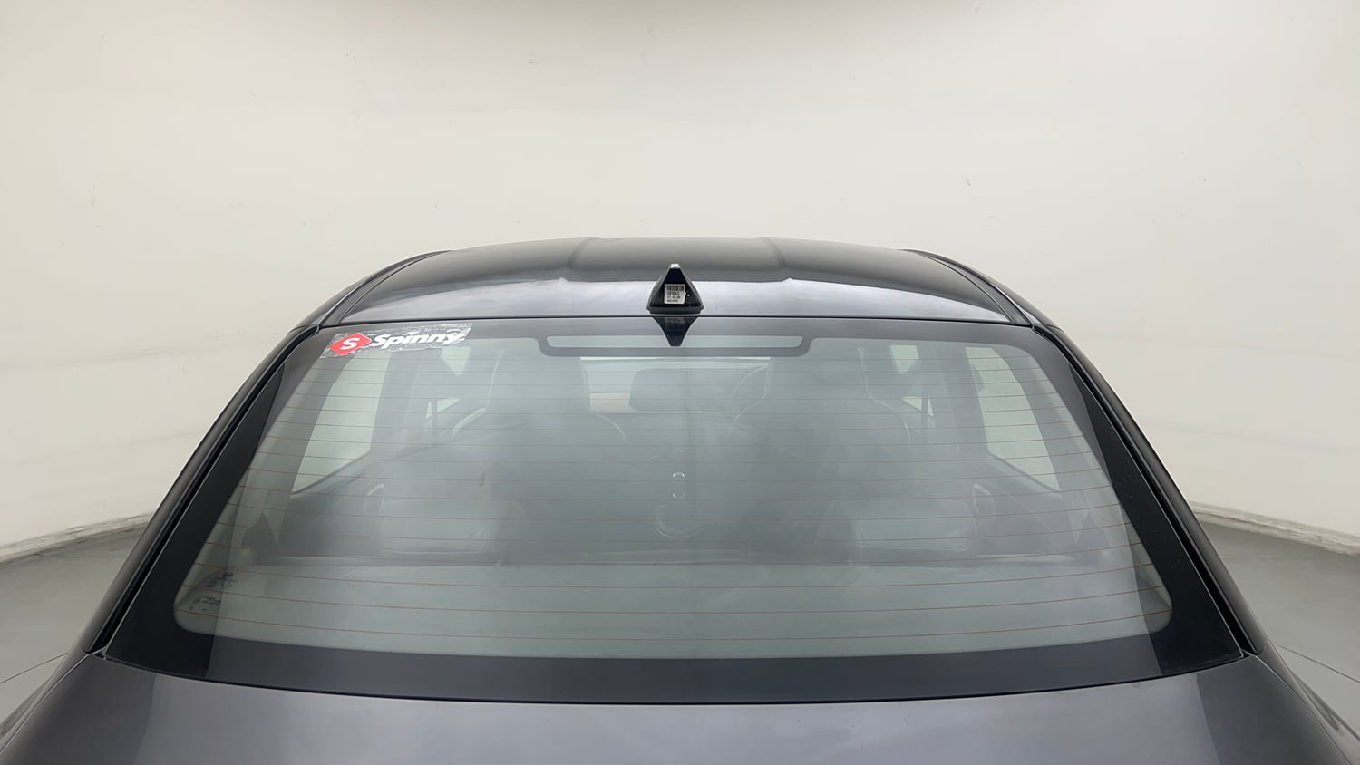 Used 2023 Hyundai Aura SX 1.2 Petrol Petrol Manual exterior BACK WINDSHIELD VIEW