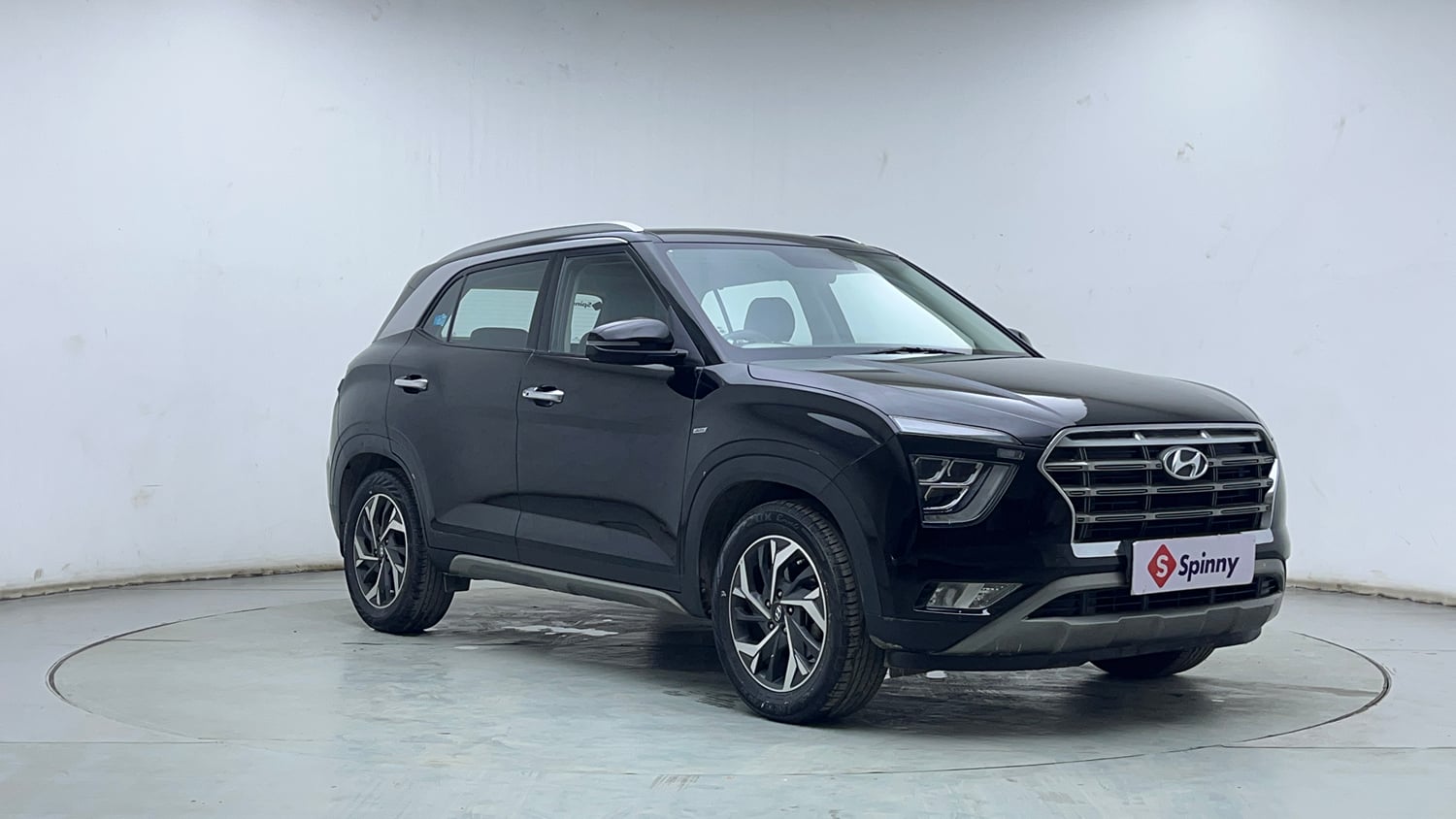 Used 2021 Hyundai Creta SX (O) 1.5 Petrol IVT Petrol Automatic exterior RIGHT FRONT CORNER VIEW