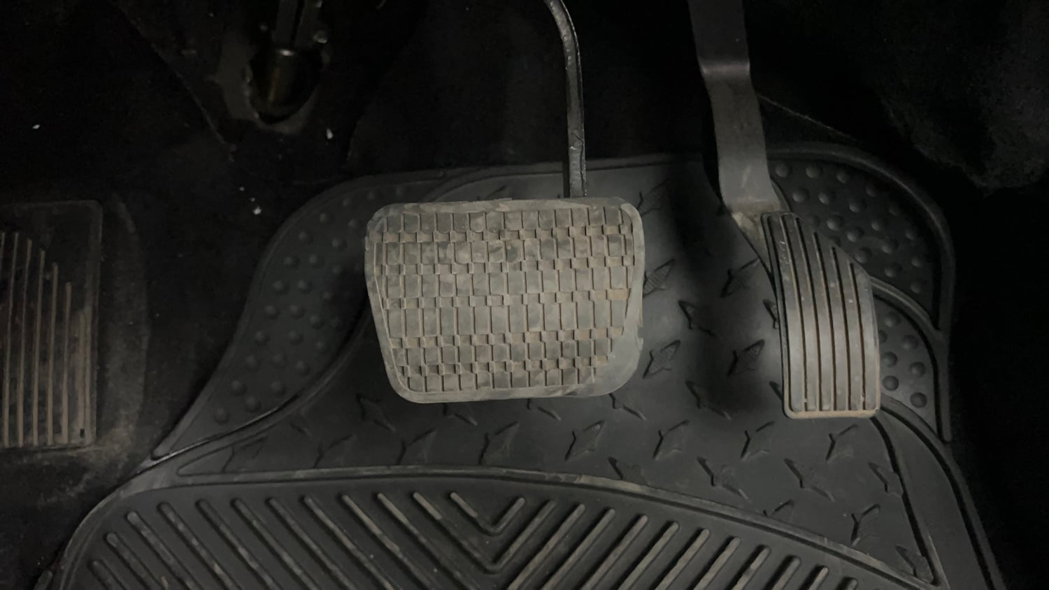 Used 2021 Tata Nexon XZA Plus Petrol Automatic interior PEDALS VIEW