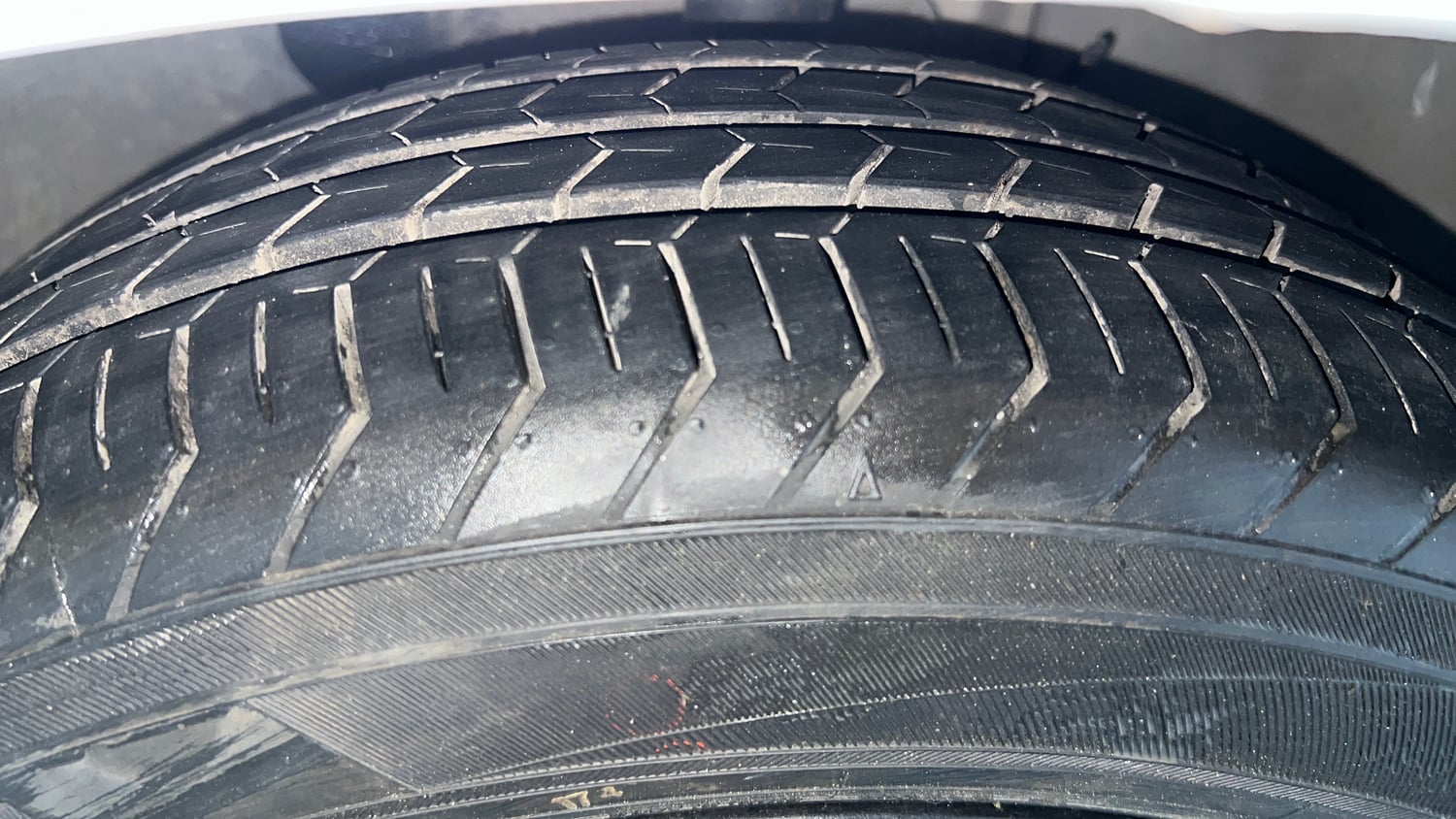 Used 2020 Tata Tiago XZA Plus Petrol Automatic tyres RIGHT FRONT TYRE TREAD VIEW