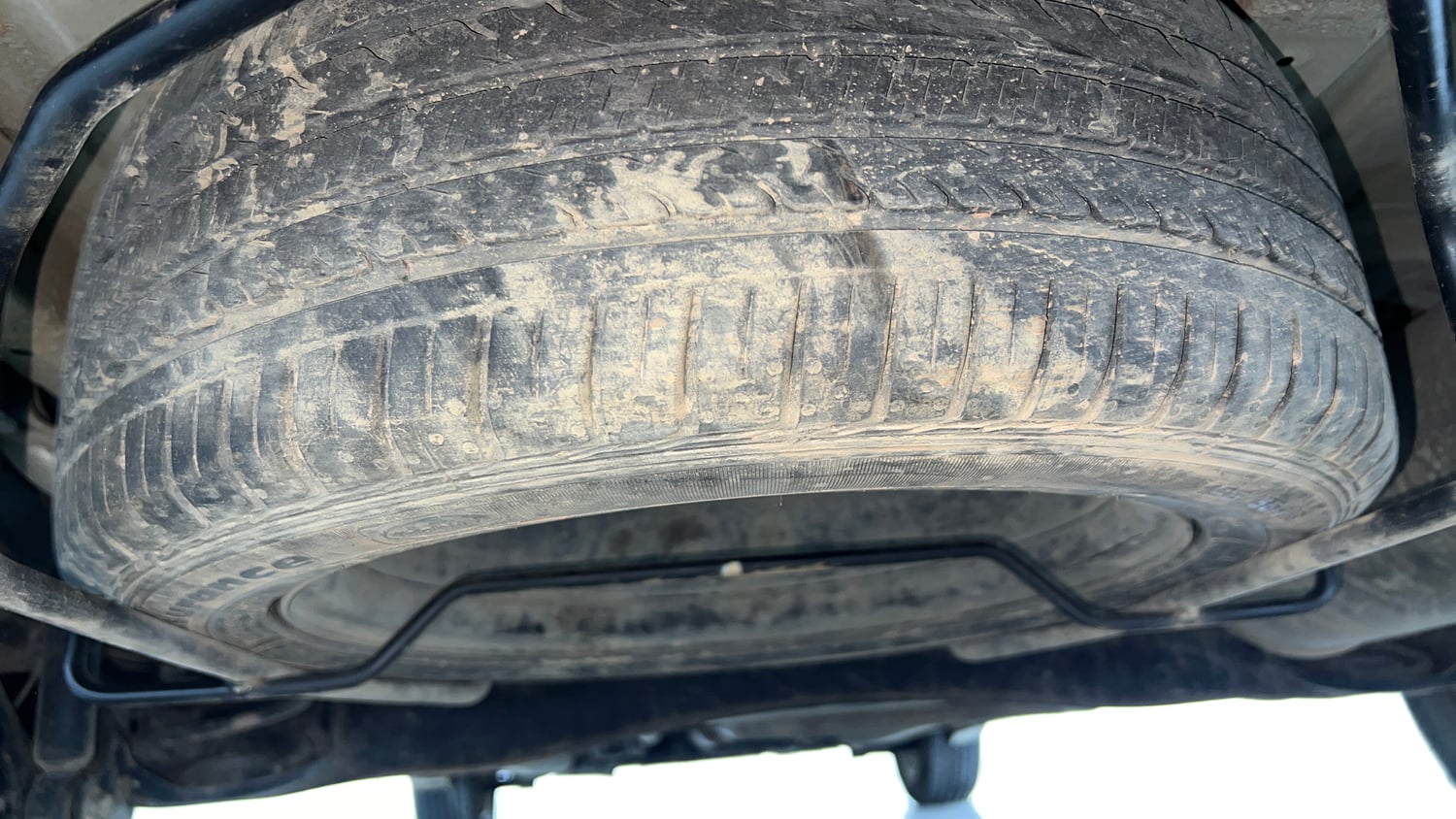 Used 2022 Maruti Suzuki XL6 Alpha Plus MT Petrol Petrol Manual tyres SPARE TYRE VIEW