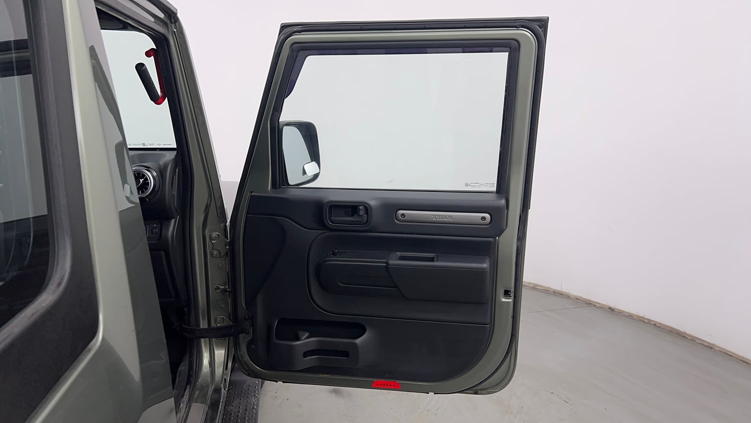 Used 2022 mahindra Thar LX Hard Top Petrol AT 4WD Petrol Automatic interior RIGHT FRONT DOOR OPEN VIEW