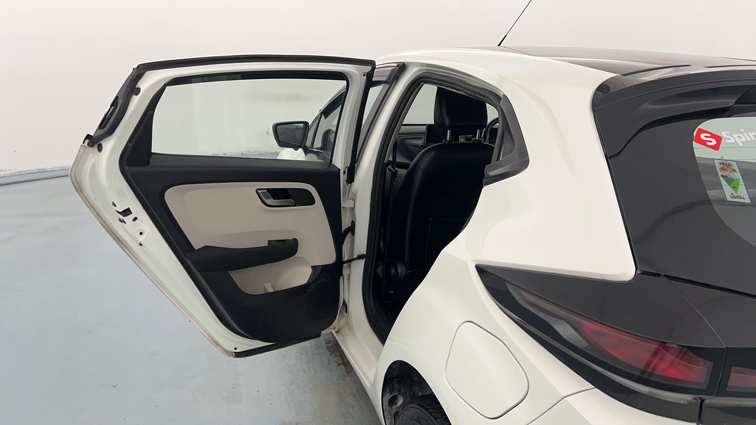 Used 2021 Tata Altroz XZ Plus i-Turbo Petrol Petrol Manual interior LEFT REAR DOOR OPEN VIEW