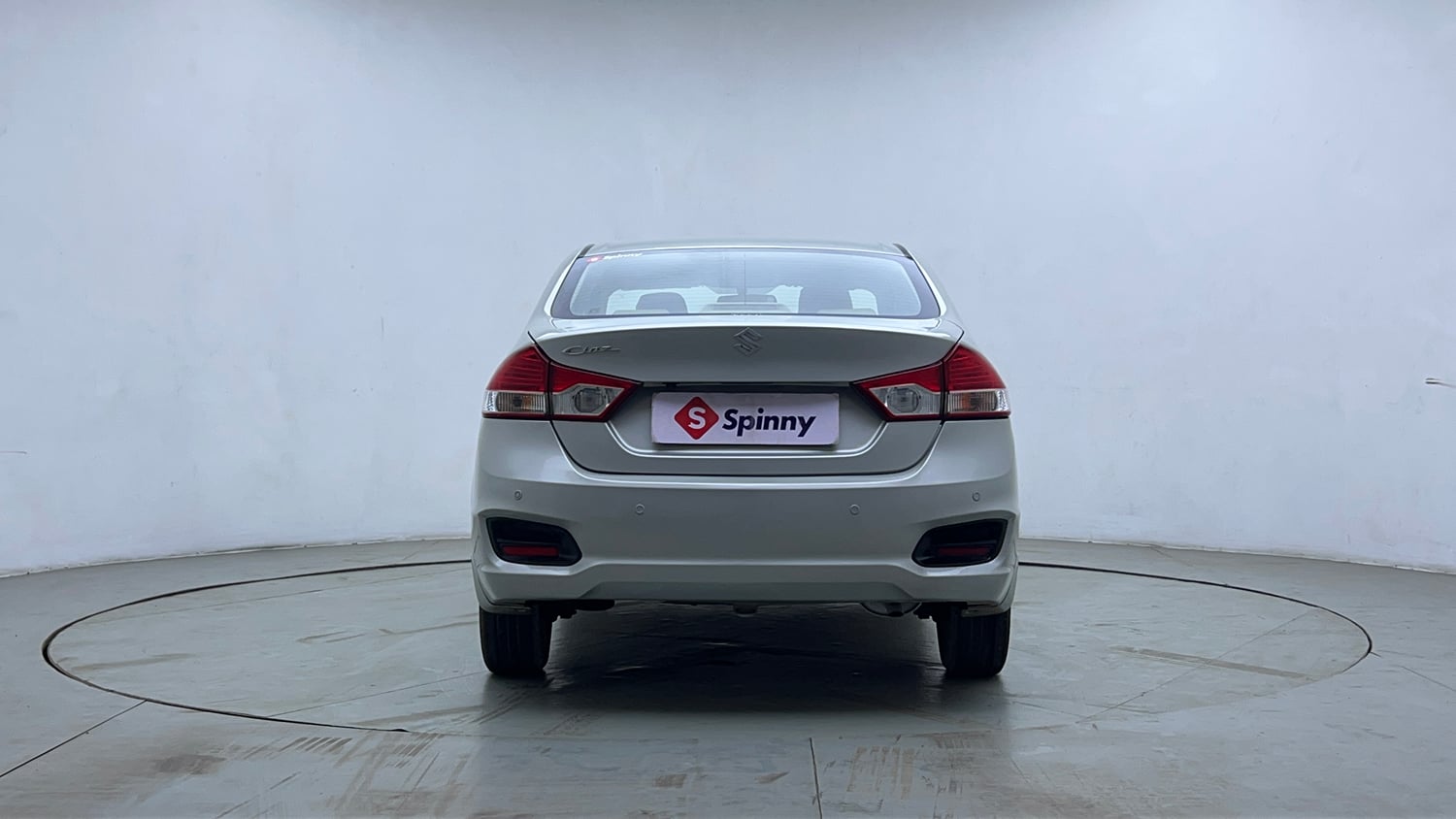 Used 2017 Maruti Suzuki Ciaz Zeta 1.4 AT Petrol Automatic exterior BACK VIEW