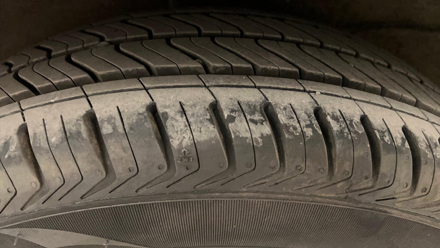Used 2019 Hyundai Santro Sportz Petrol Manual tyres RIGHT REAR TYRE TREAD VIEW
