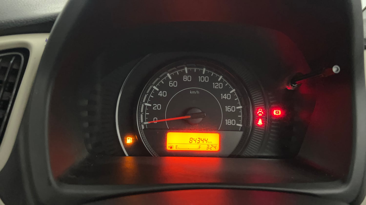 Used 2024 Maruti Suzuki Wagon R LXI 1.0 Petrol Manual interior CLUSTERMETER VIEW