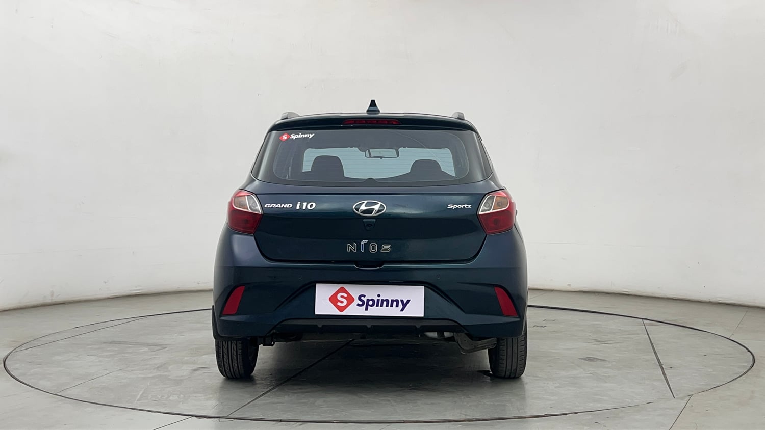 Used 2023 Hyundai Grand i10 Nios Sportz 1.2 Kappa VTVT Petrol Manual exterior BACK VIEW