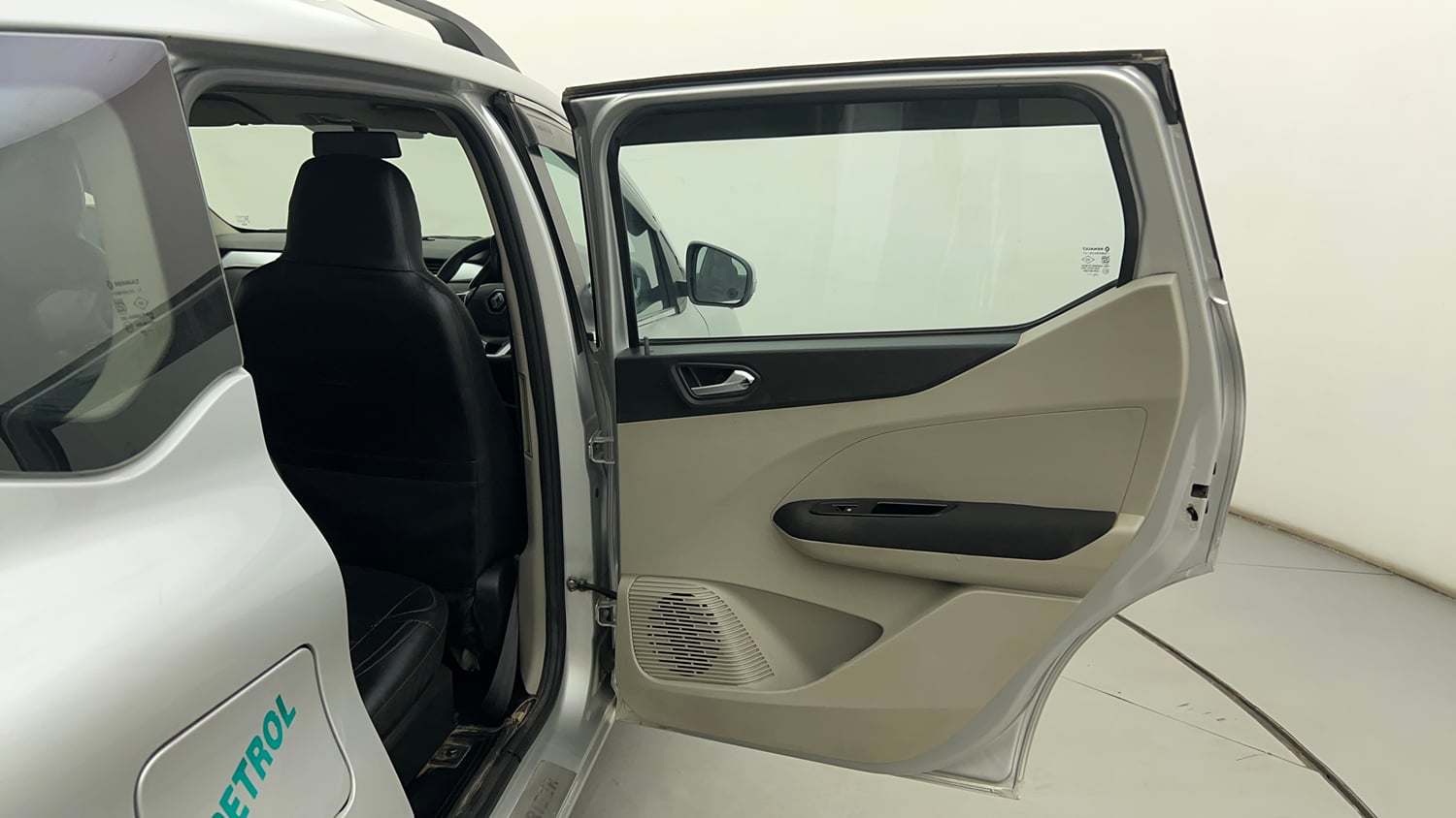 Used 2021 Renault Triber RXZ EASY-R AMT Petrol Automatic interior RIGHT REAR DOOR OPEN VIEW