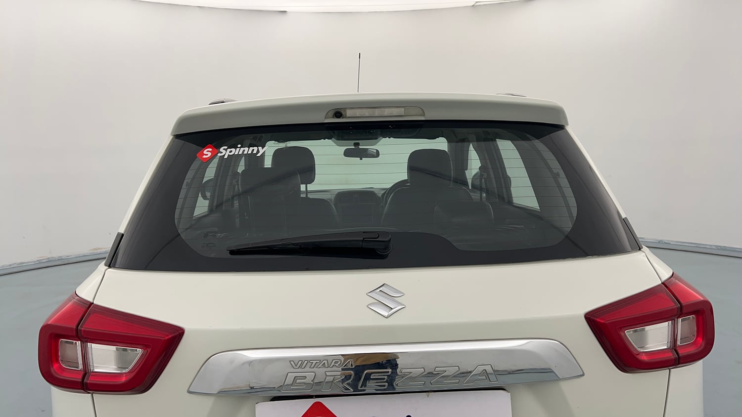 Used 2021 maruti-suzuki Vitara Brezza ZXi Petrol Manual exterior BACK WINDSHIELD VIEW