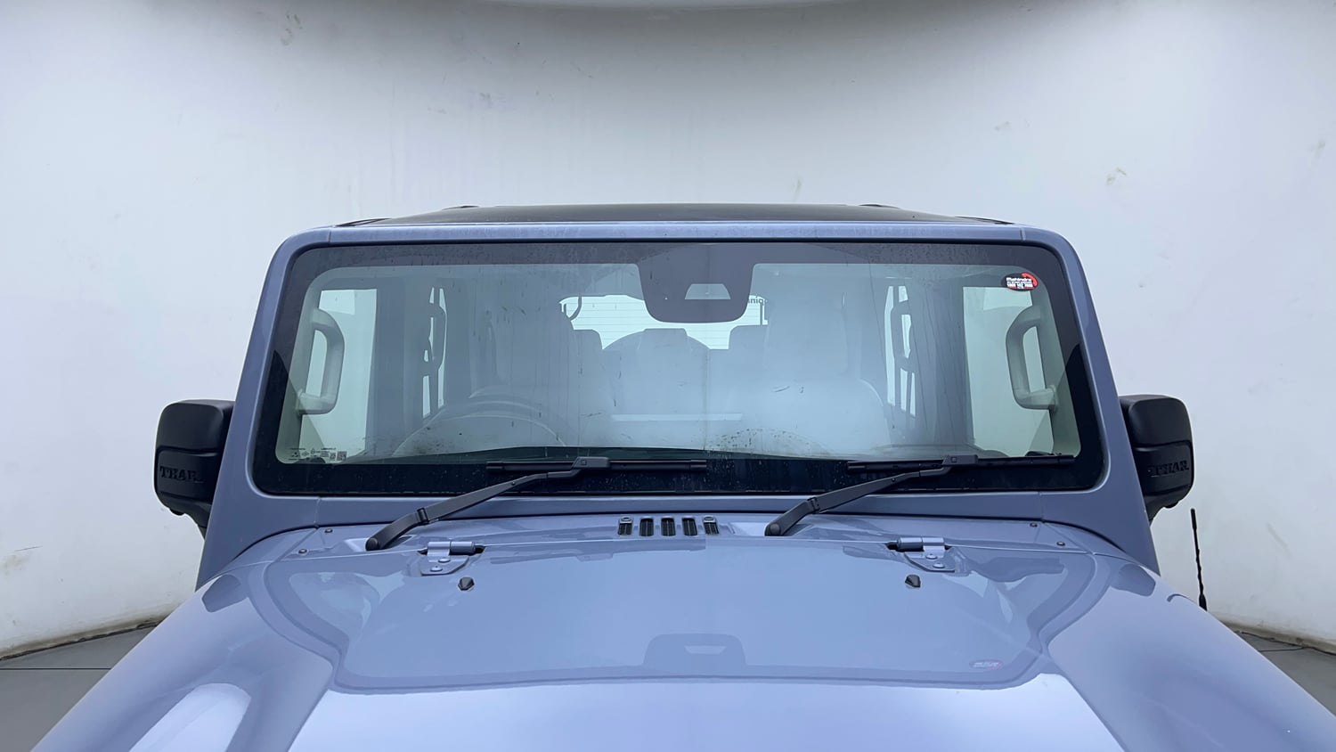 Used 2026 Mahindra Thar Roxx AX7 L Diesel AT 2WD Diesel Automatic exterior FRONT WINDSHIELD VIEW