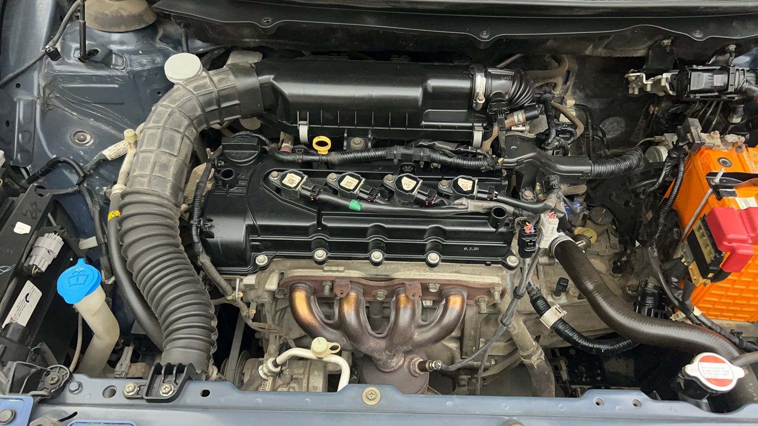 Used 2020 Maruti Suzuki Baleno Alpha Petrol Manual engine ENGINE RIGHT SIDE VIEW