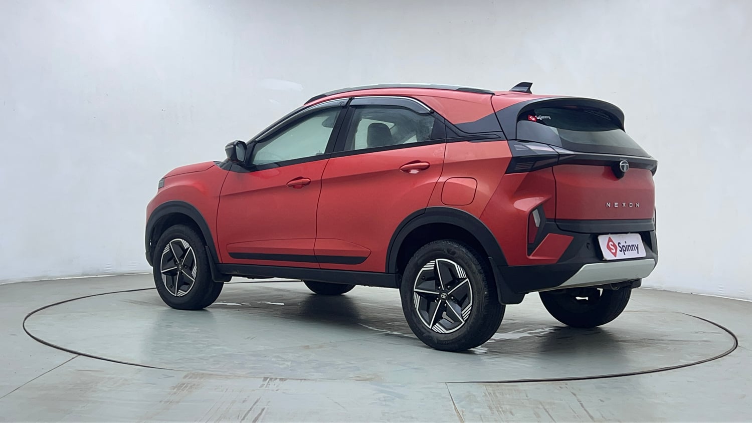 Used 2024 Tata Nexon Creative Plus 1.2 Revotron Petrol 6MT Petrol Manual exterior LEFT REAR CORNER VIEW