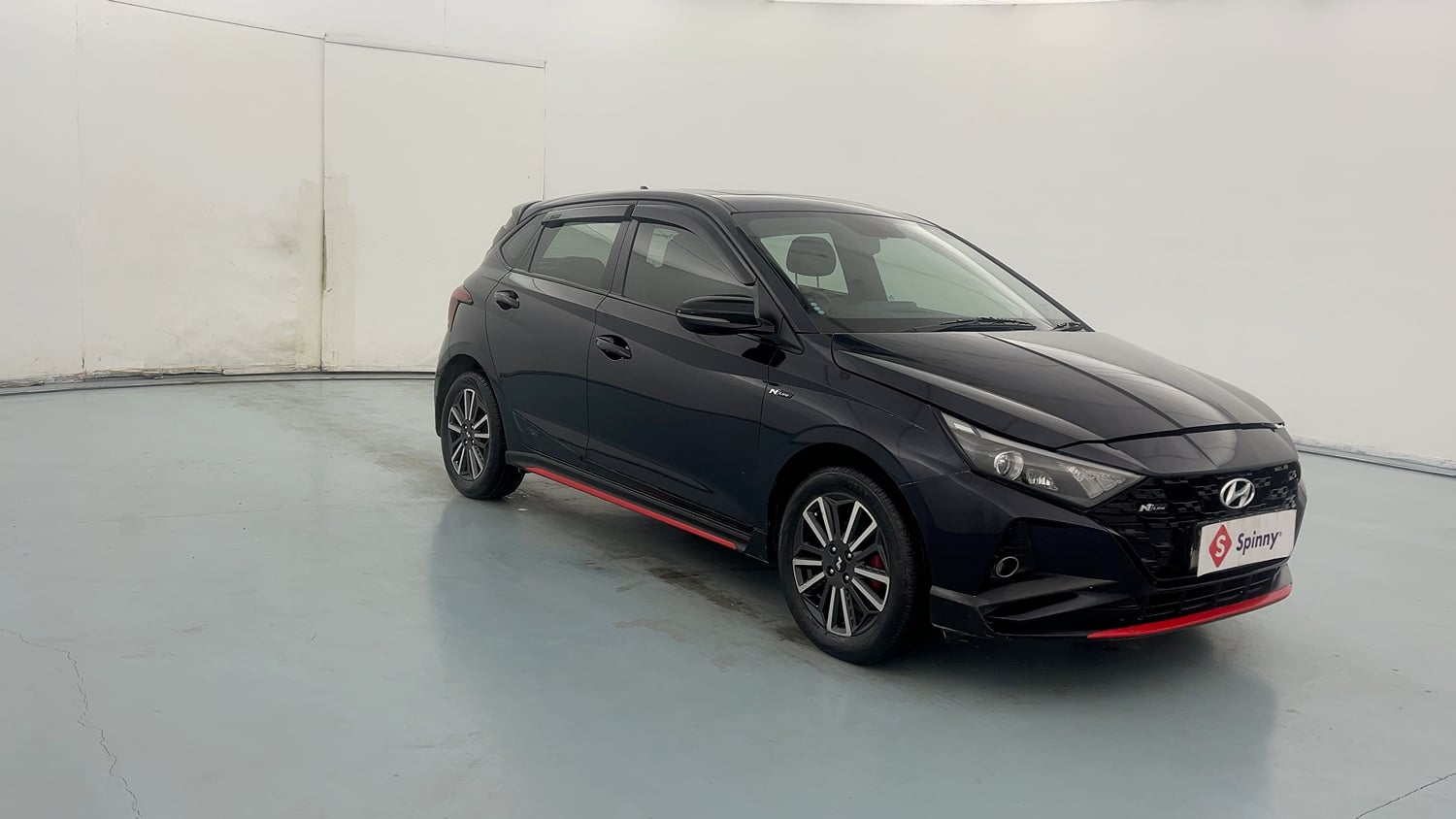 Used 2023 Hyundai i20 N Line N8 1.0 Turbo DCT Petrol Automatic exterior RIGHT FRONT CORNER VIEW