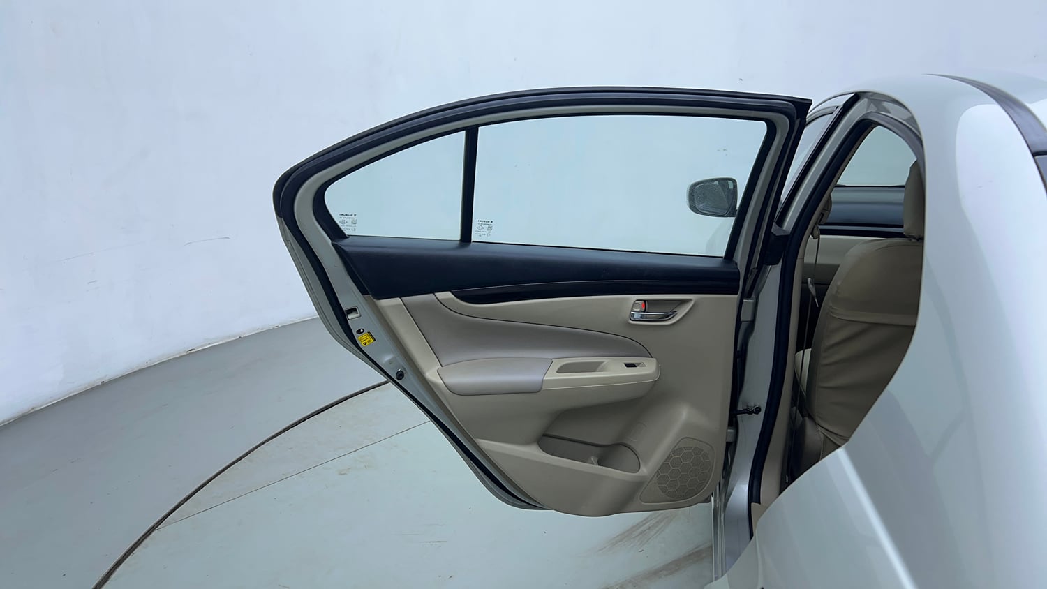 Used 2017 Maruti Suzuki Ciaz Zeta 1.4 AT Petrol Automatic interior LEFT REAR DOOR OPEN VIEW