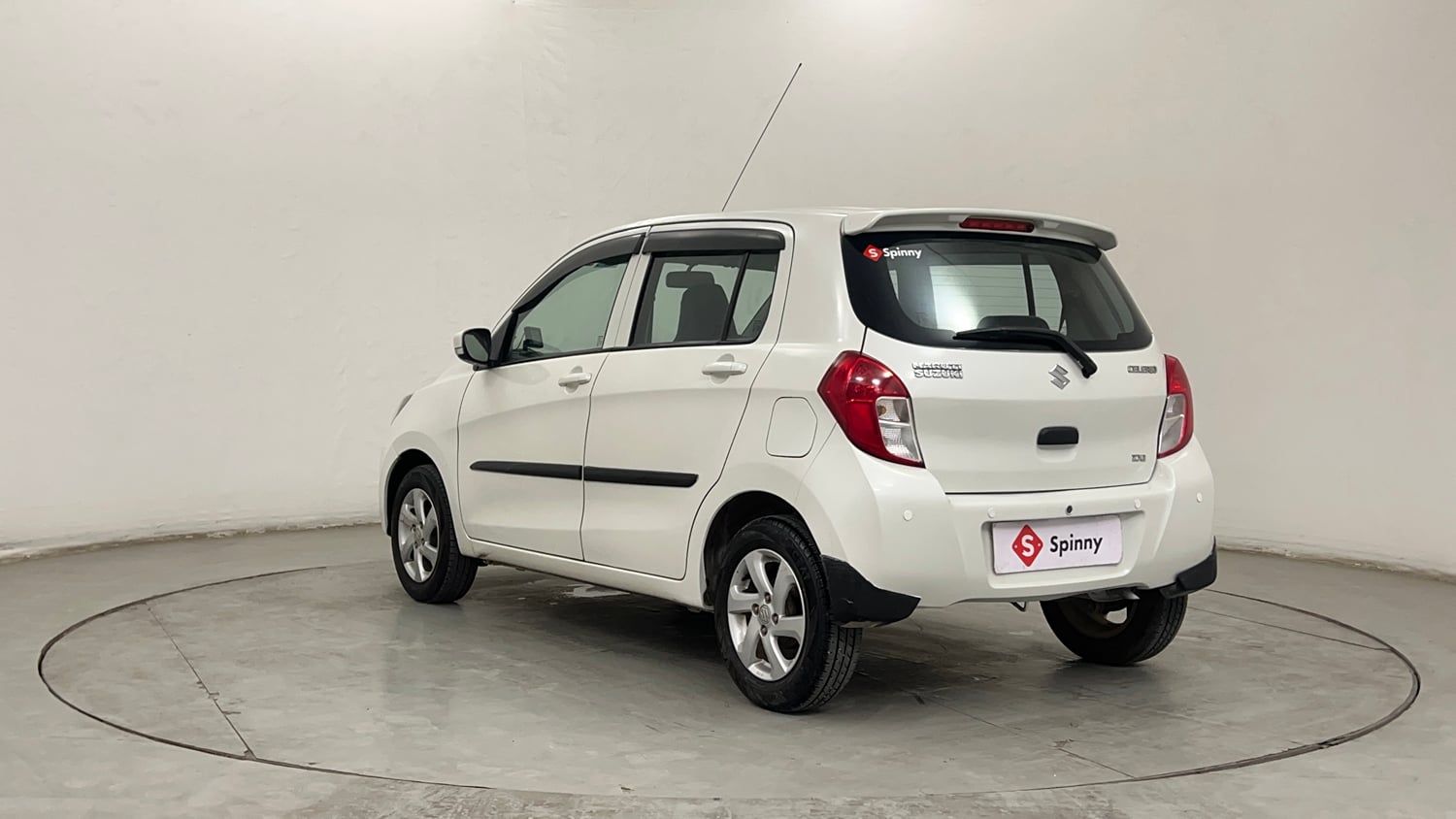 Used 2017 Maruti Suzuki Celerio ZXi Opt Petrol Manual exterior LEFT REAR CORNER VIEW