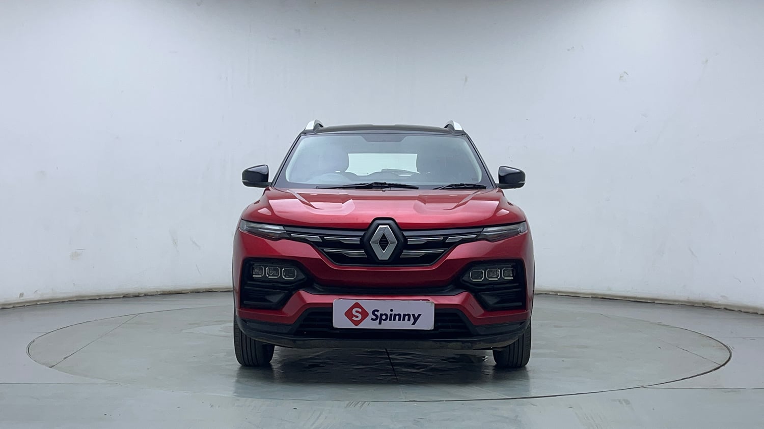 Used 2021 Renault Kiger RXZ Turbo CVT Dual Tone Petrol Automatic exterior FRONT VIEW