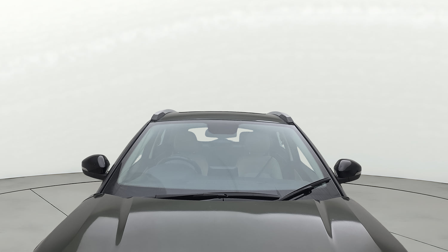 Used 2023 Tata Nexon XZ Plus LUXS Petrol Manual exterior FRONT WINDSHIELD VIEW