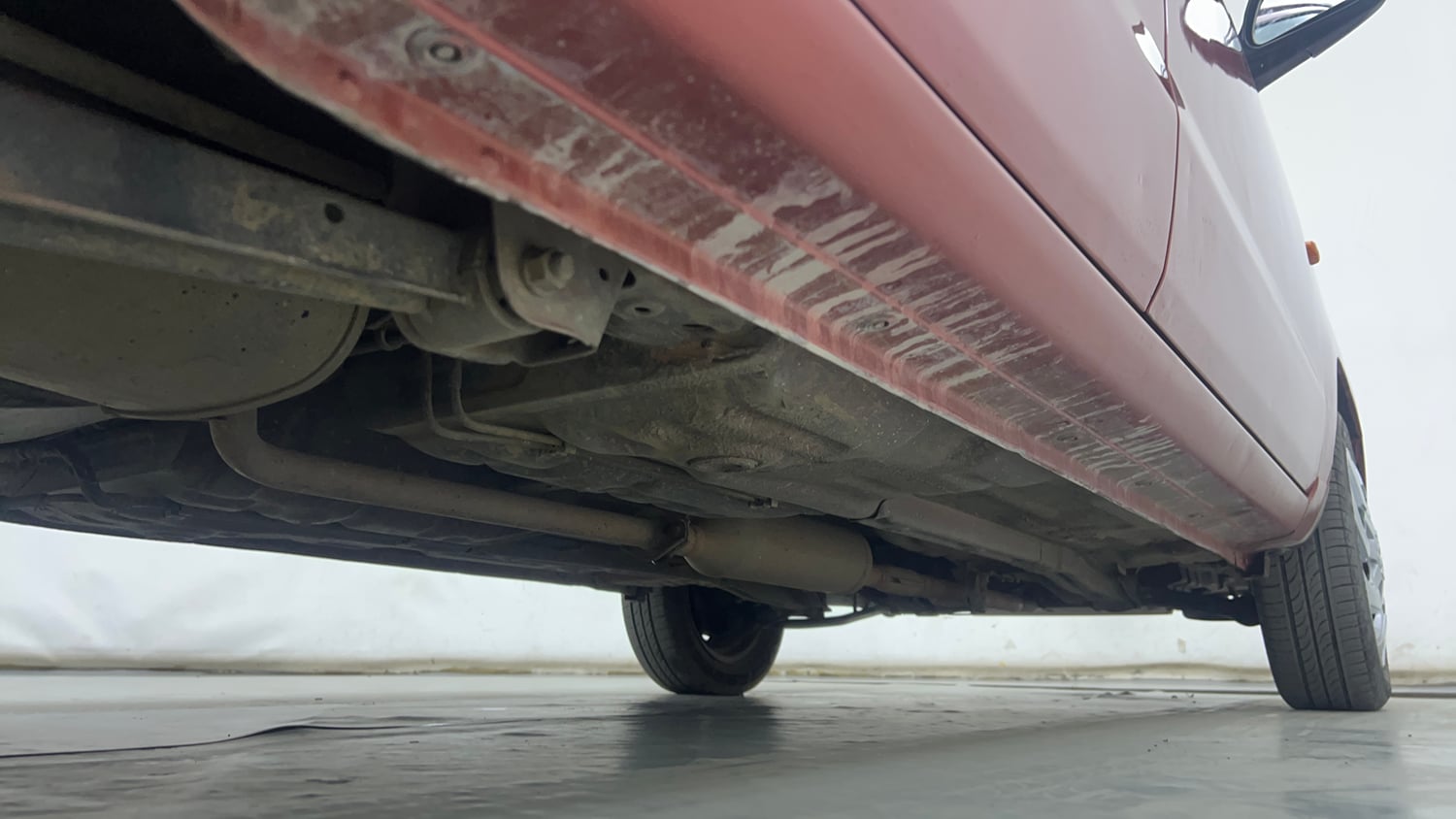 Used 2013 Maruti Suzuki Alto K10 VXi Petrol Manual extra REAR RIGHT UNDERBODY VIEW