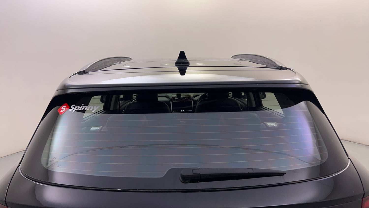 Used 2023 Hyundai Creta SX (O) 1.5 Petrol IVT Knight Petrol Automatic exterior BACK WINDSHIELD VIEW