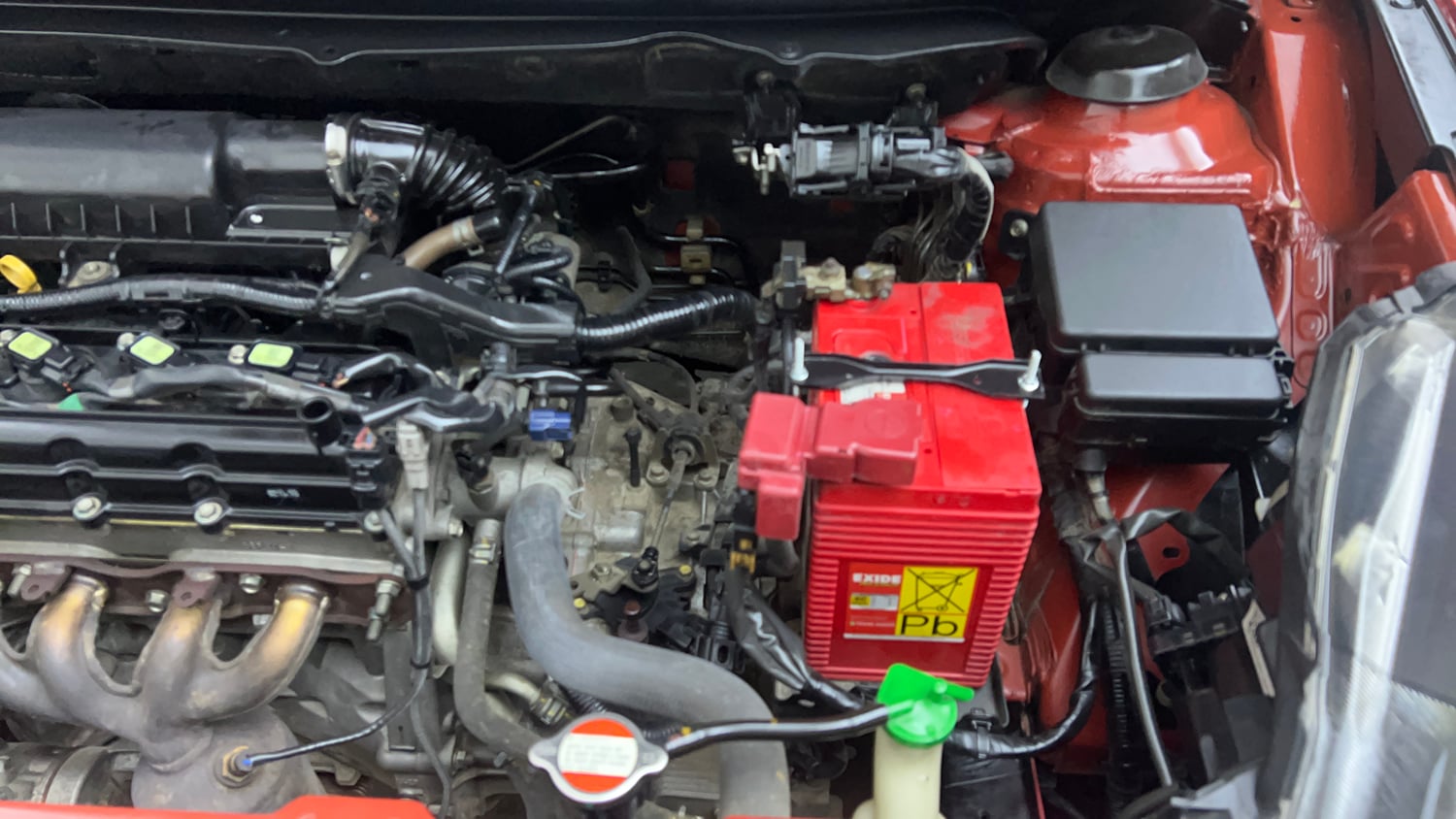 Used 2018 Maruti Suzuki Baleno Alpha 1.2 AT Petrol Automatic engine ENGINE LEFT SIDE VIEW