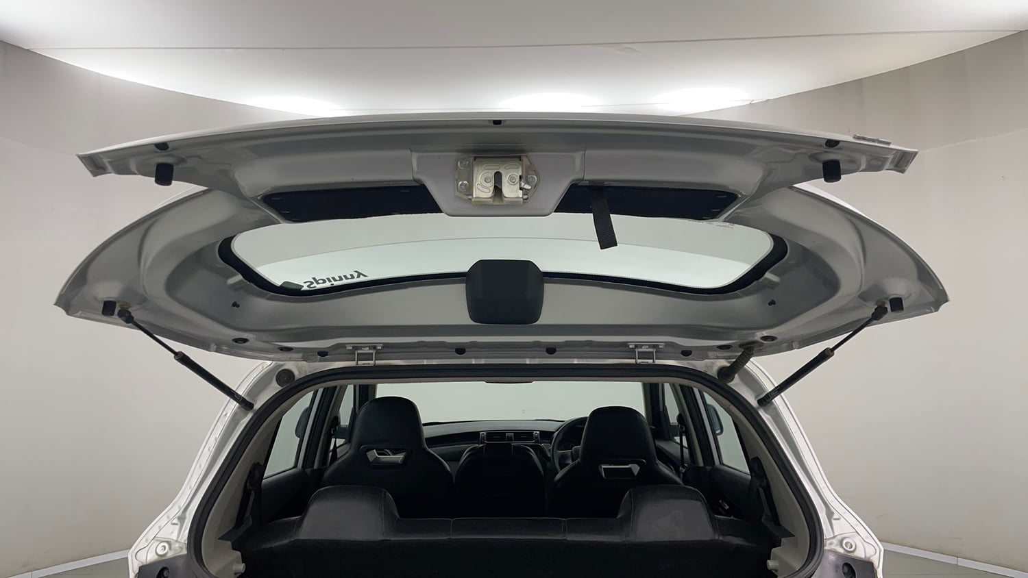Used 2018 Mahindra KUV100 NXT K2 6 STR Petrol Manual interior DICKY DOOR OPEN VIEW