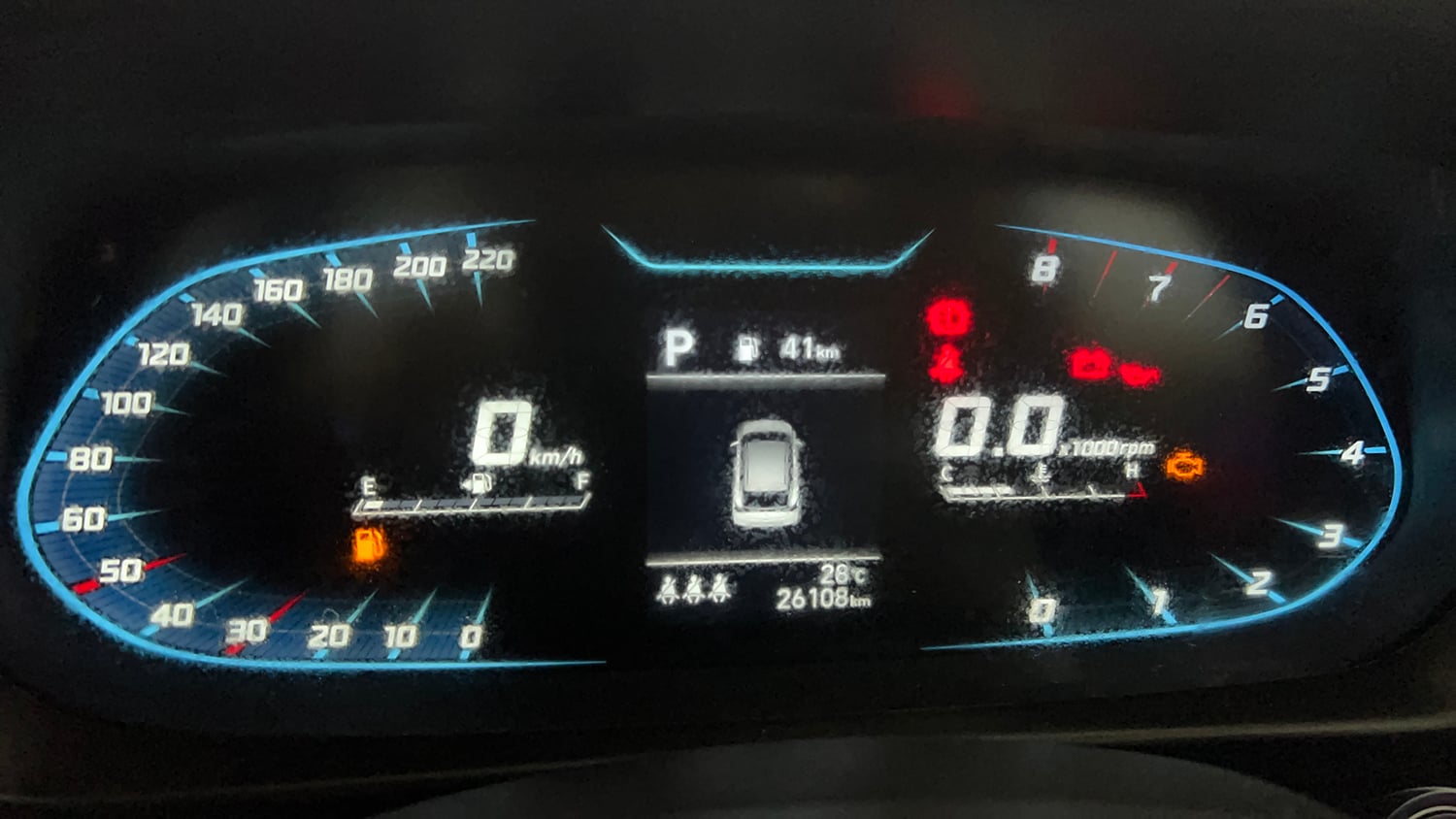 Used 2023 Hyundai i20 N Line N8 1.0 Turbo DCT Petrol Automatic interior CLUSTERMETER VIEW