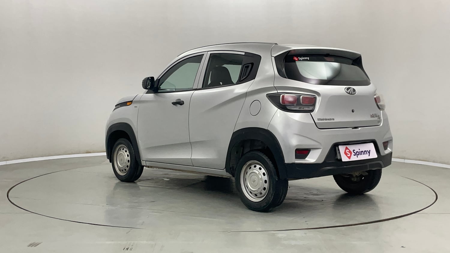 Used 2018 Mahindra KUV100 NXT K2 6 STR Petrol Manual exterior LEFT REAR CORNER VIEW