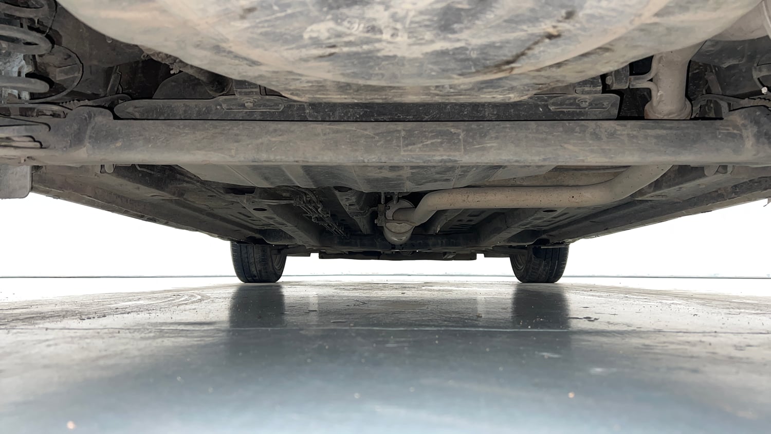 Used 2021 Tata Altroz XZ Plus i-Turbo Petrol Petrol Manual extra REAR UNDERBODY VIEW (TAKEN FROM REAR)