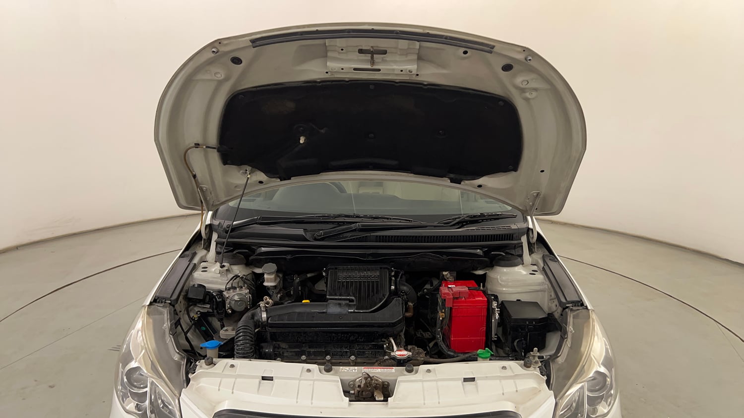 Used 2018 Maruti Suzuki Ciaz Delta 1.4 AT Petrol Automatic engine ENGINE & BONNET OPEN FRONT VIEW