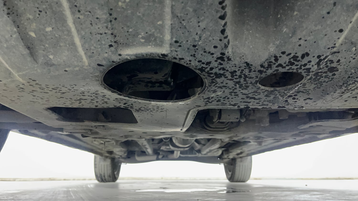 Used 2021 Hyundai Creta SX (O) 1.5 Petrol IVT Petrol Automatic extra FRONT LEFT UNDERBODY VIEW
