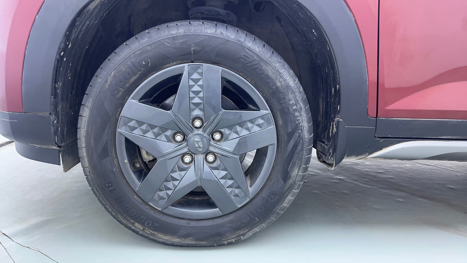 Used 2021 Hyundai Creta S 1.5 Petrol Petrol Manual tyres LEFT FRONT TYRE RIM VIEW