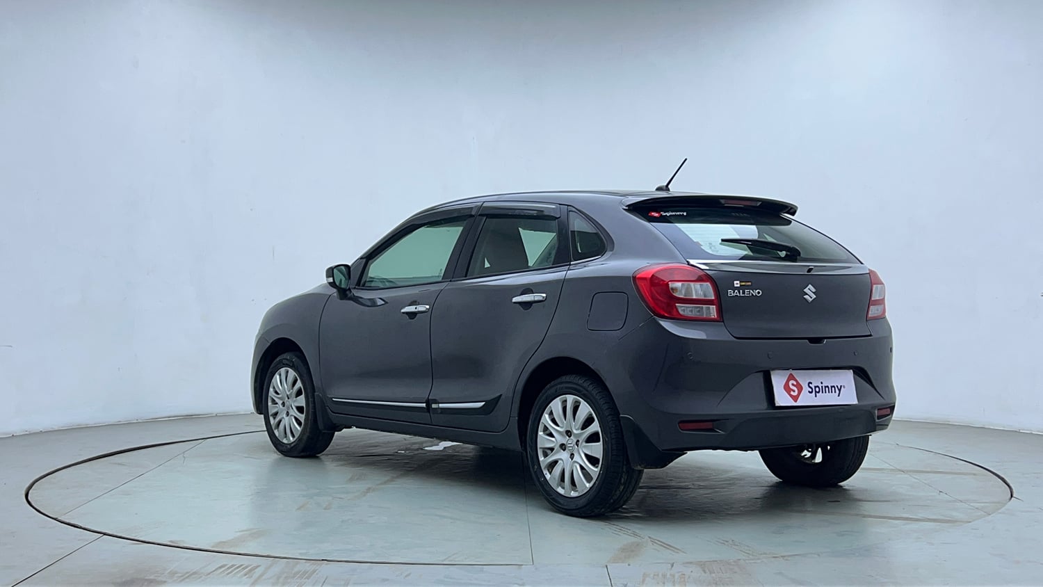 Used 2016 Maruti Suzuki Baleno Alpha 1.2 Petrol Manual exterior LEFT REAR CORNER VIEW