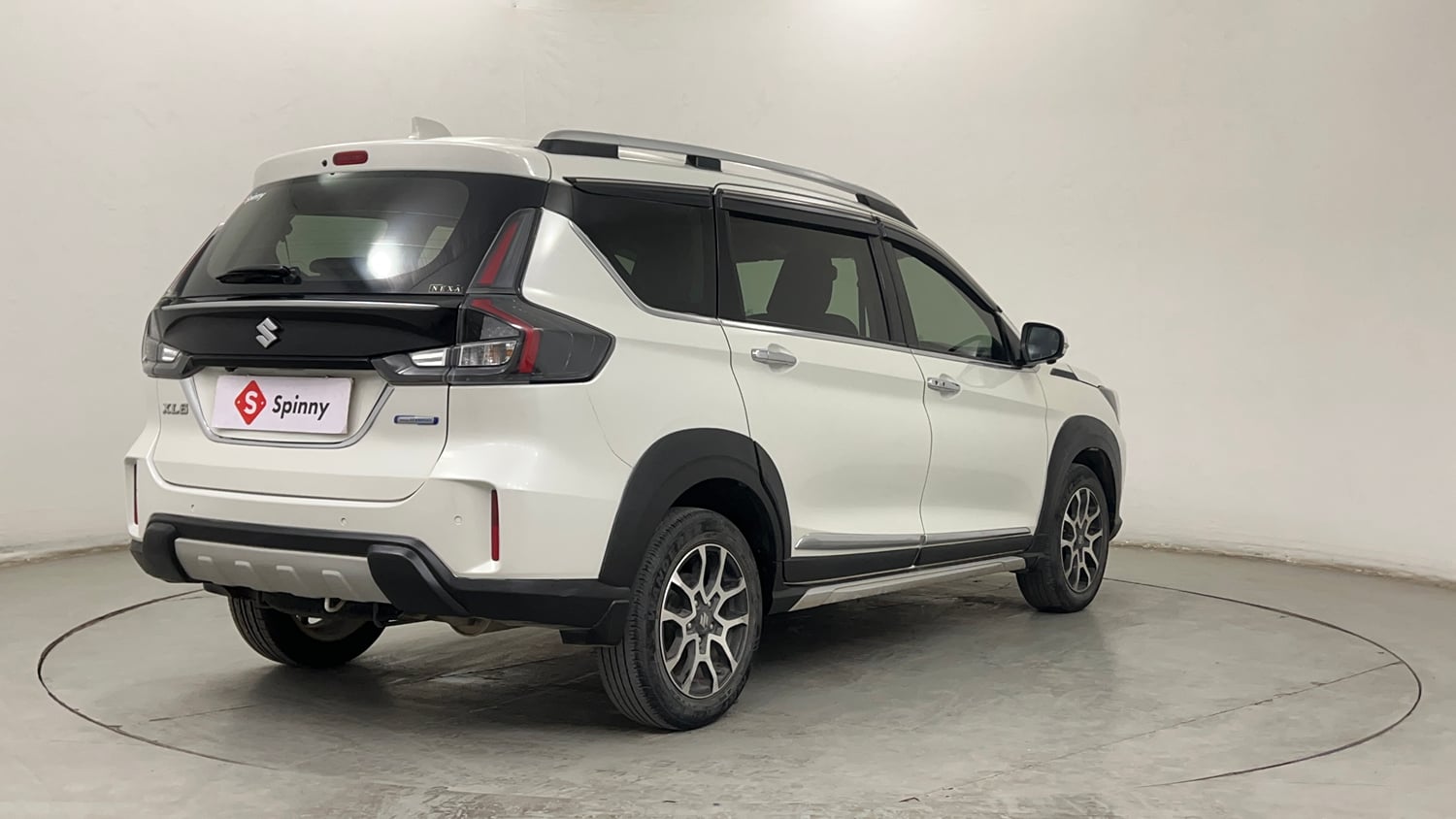 Used 2022 Maruti Suzuki XL6 Alpha MT Petrol Petrol Manual exterior RIGHT REAR CORNER VIEW