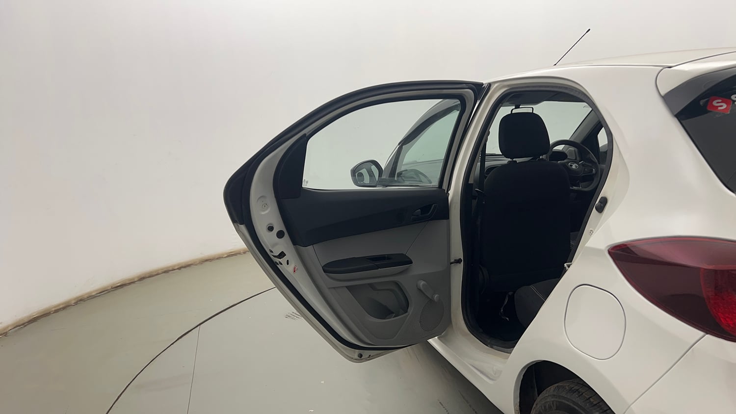 Used 2021 Tata Tiago XE Petrol Manual interior LEFT REAR DOOR OPEN VIEW