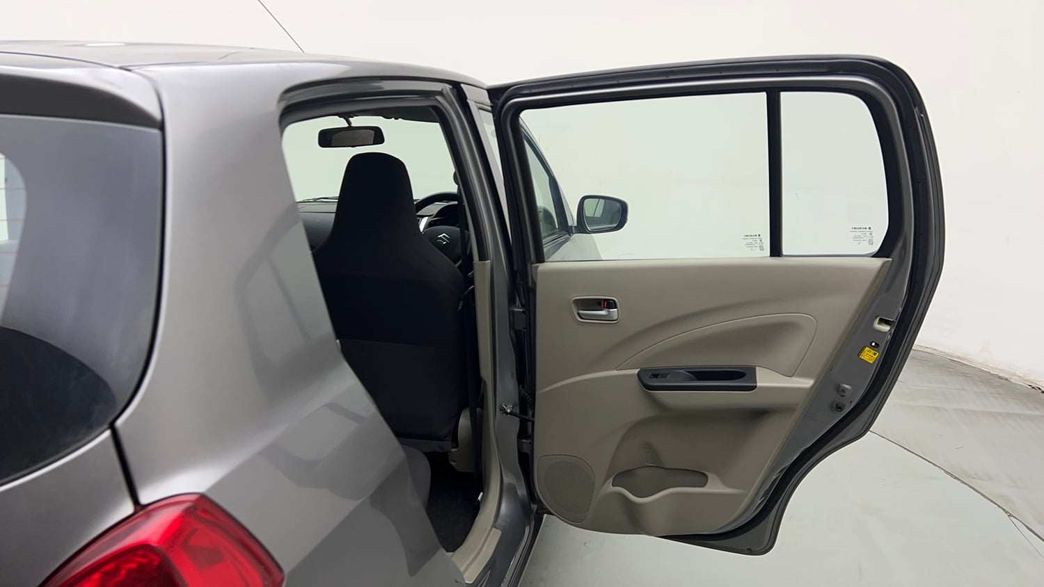 Used 2016 Maruti Suzuki Celerio ZXi AMT Petrol Automatic interior RIGHT REAR DOOR OPEN VIEW