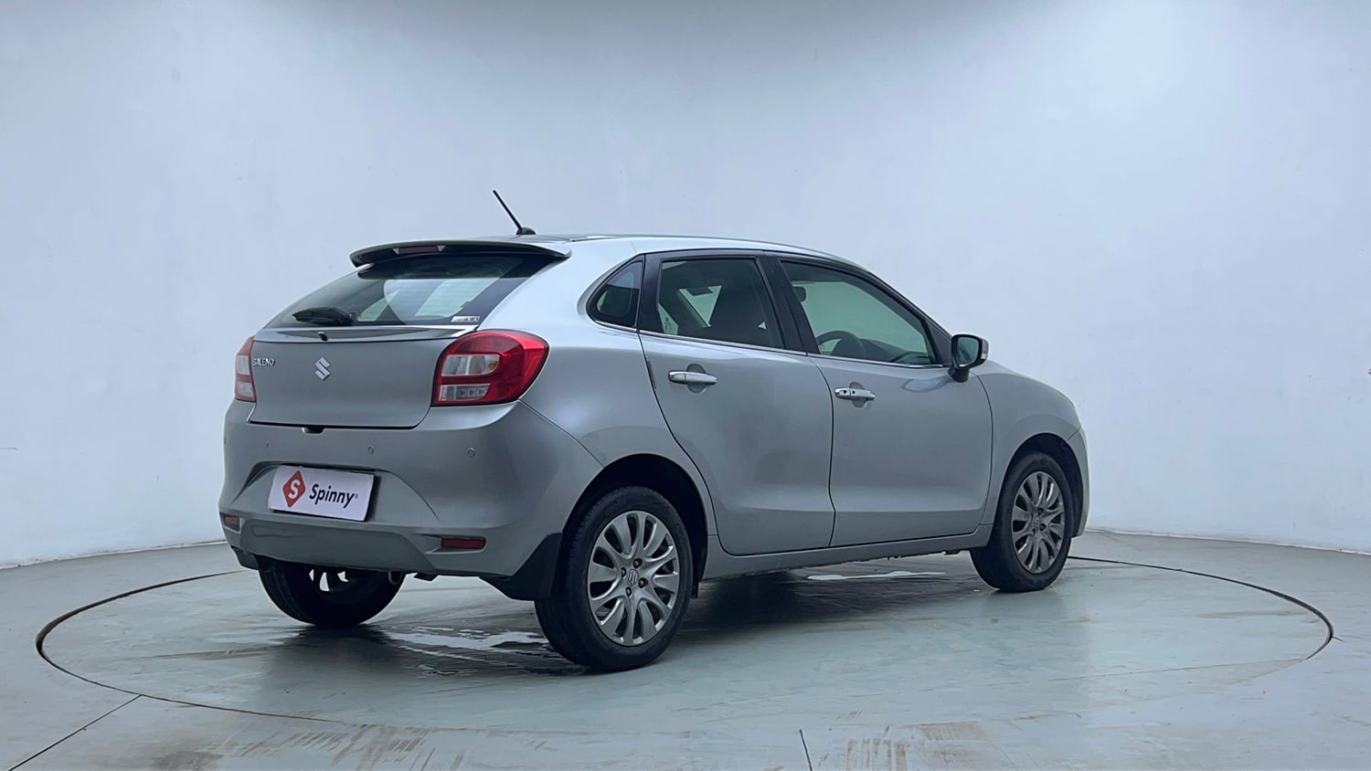 Used 2018 Maruti Suzuki Baleno Alpha 1.2 Petrol Manual exterior RIGHT REAR CORNER VIEW