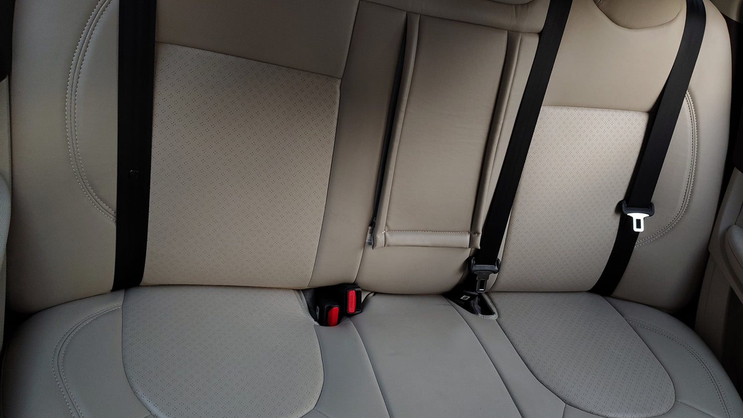 Used 2025 Tata Tigor XZ Plus LUX Petrol Manual interior REAR SEAT CONDITION VIEW