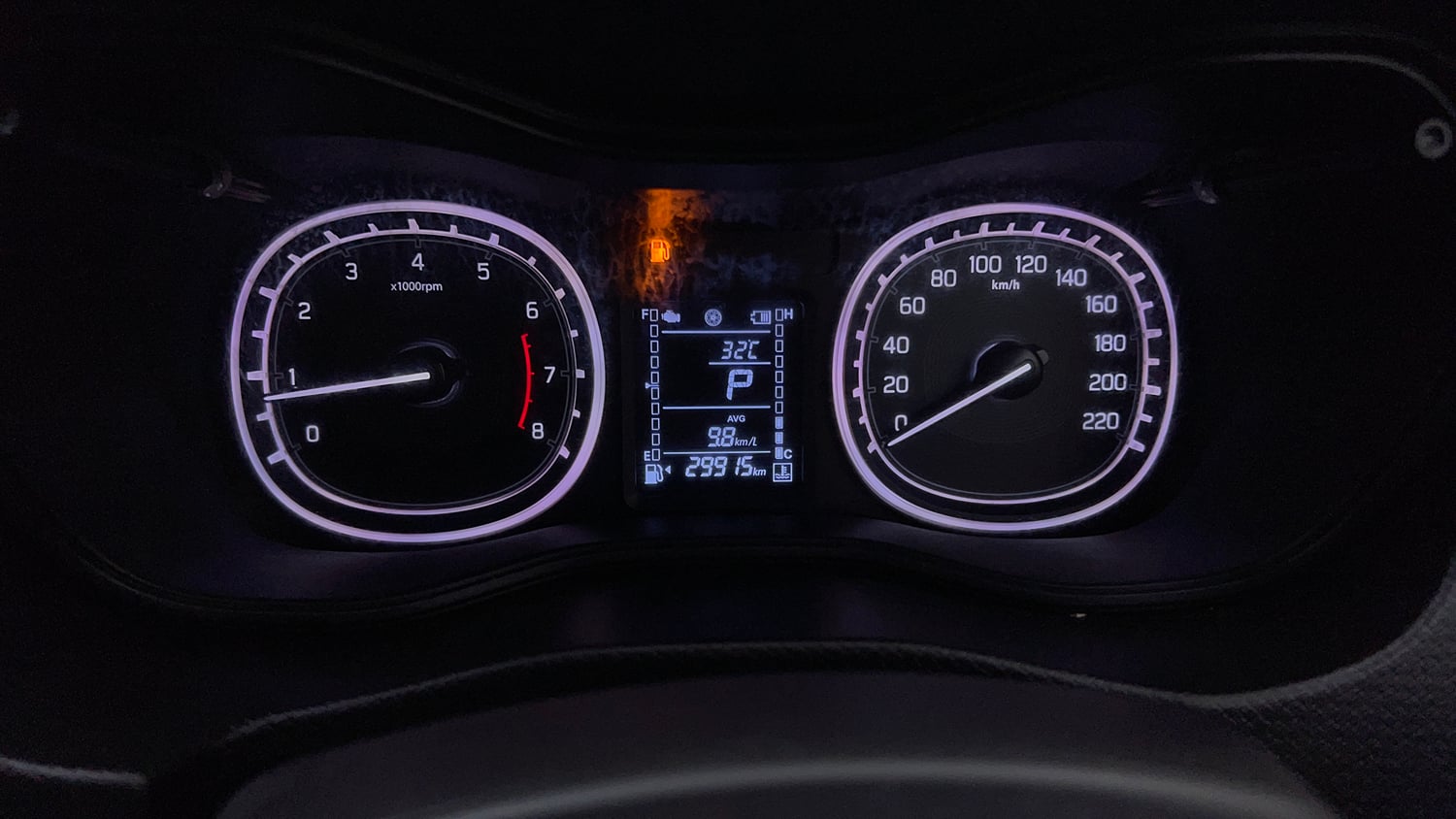 Used 2021 Toyota Urban Cruiser Premium Grade AT Petrol Automatic interior CLUSTERMETER VIEW