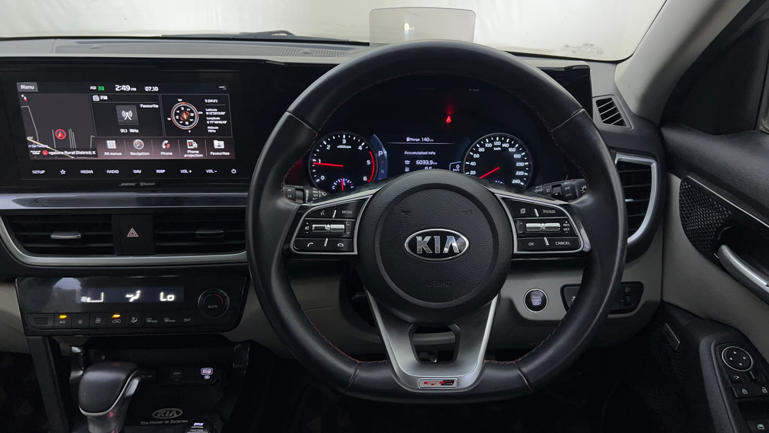 Used 2020 Kia Seltos GTX Plus AT 1.5 Diesel Diesel Automatic interior STEERING VIEW