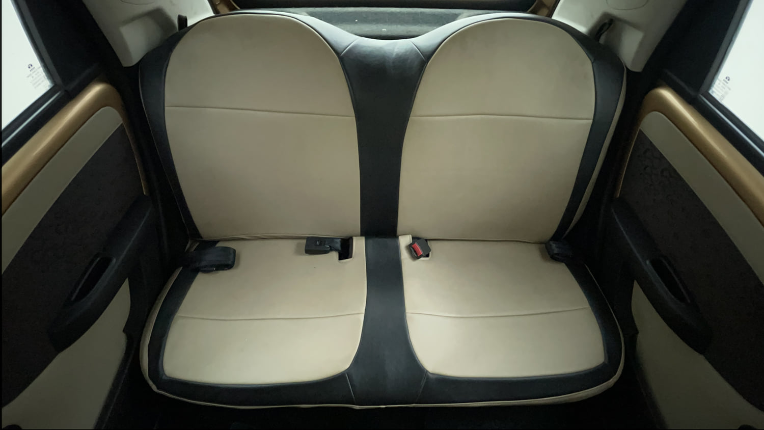 Used 2015 Tata Nano Twist XTA Petrol Automatic interior REAR SEAT CONDITION VIEW