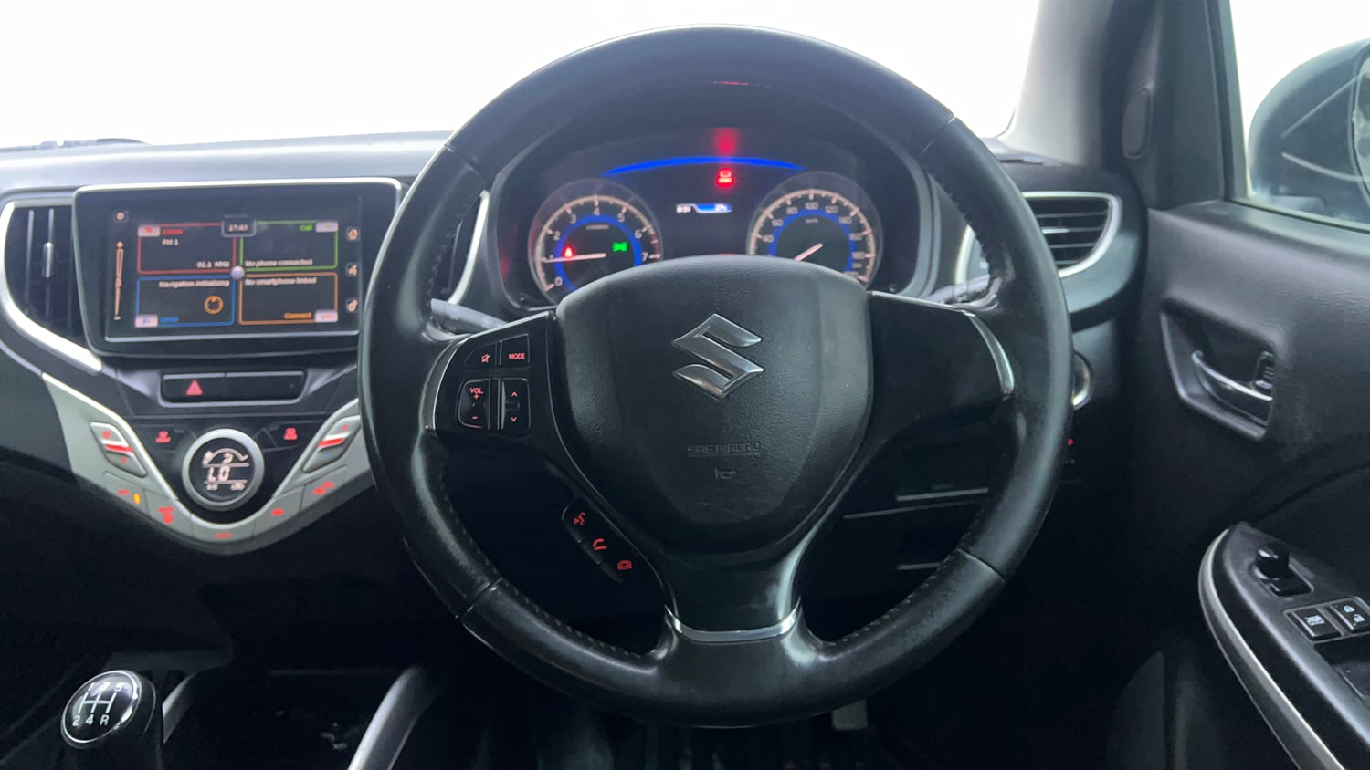 Used 2018 Maruti Suzuki Baleno Alpha 1.2 Petrol Manual interior STEERING VIEW