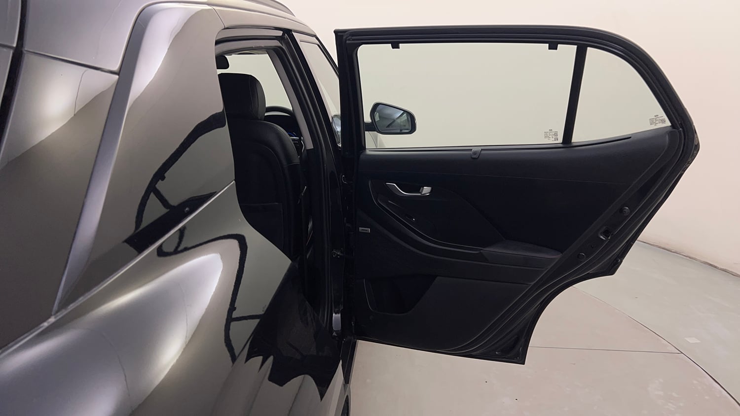 Used 2023 Hyundai Creta SX (O) 1.5 Petrol IVT Knight Petrol Automatic interior RIGHT REAR DOOR OPEN VIEW