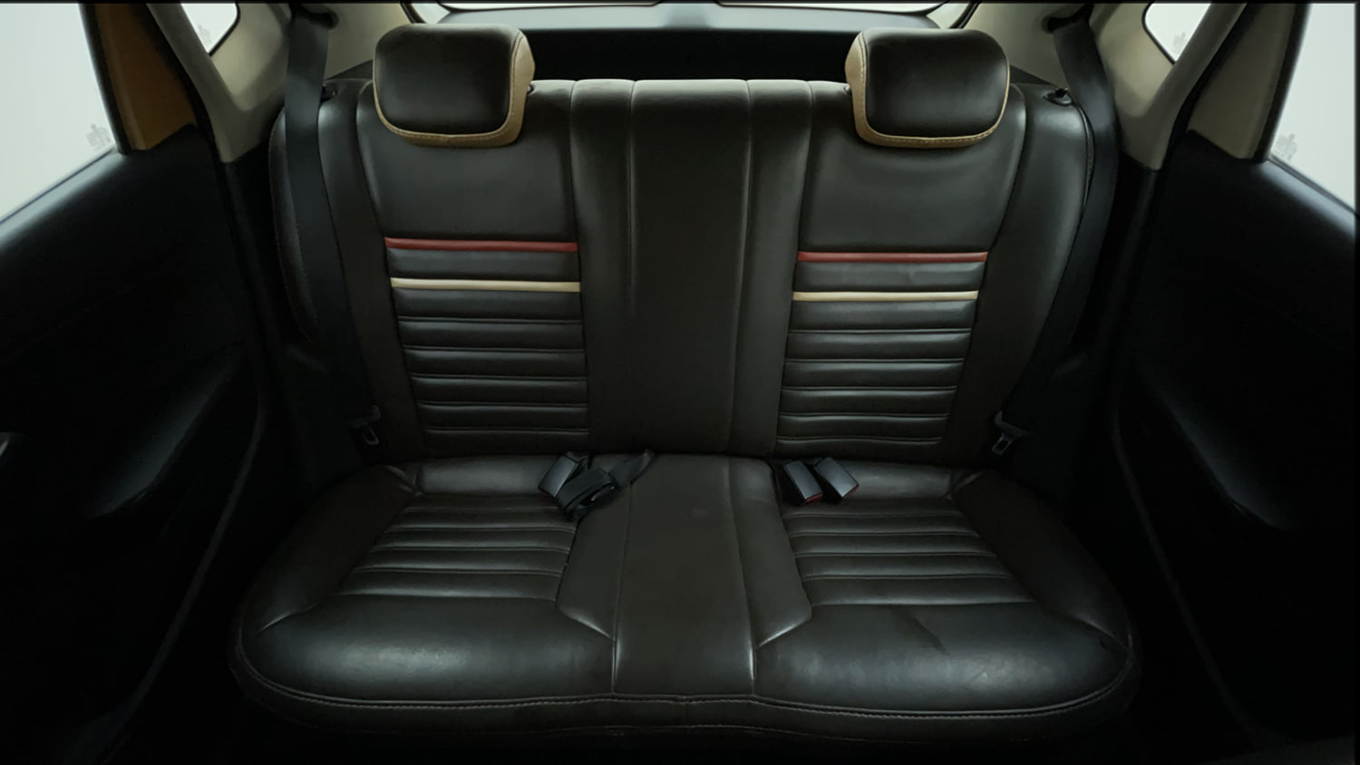 Used 2015 Volkswagen Polo Trendline 1.2L (P) Petrol Manual interior REAR SEAT CONDITION VIEW