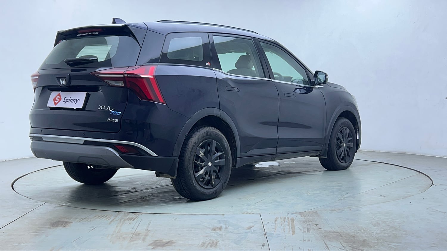 Used 2023 Mahindra XUV700 AX 3 Diesel MT 7 STR Diesel Manual exterior RIGHT REAR CORNER VIEW