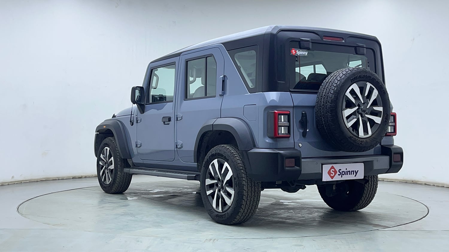 Used 2026 Mahindra Thar Roxx AX7 L Diesel AT 2WD Diesel Automatic exterior LEFT REAR CORNER VIEW