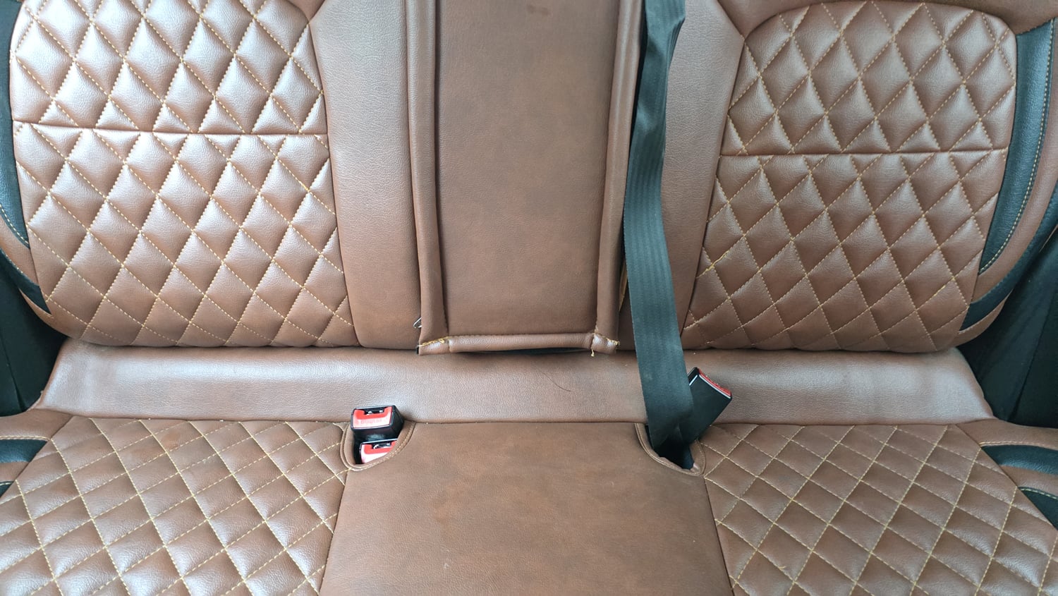 Used 2023 Tata Altroz XZ Diesel Diesel Manual interior REAR SEAT CONDITION VIEW