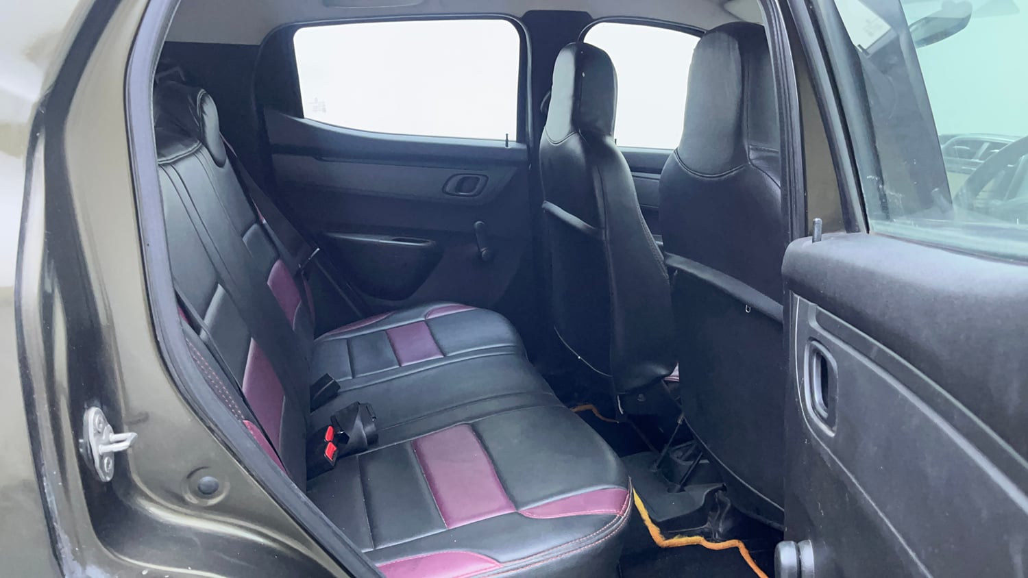 Used 2018 Renault Kwid 1.0 RXT AMT Petrol Automatic interior RIGHT SIDE REAR DOOR CABIN VIEW