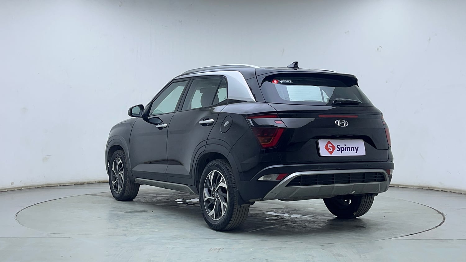Used 2021 Hyundai Creta SX (O) 1.5 Petrol IVT Petrol Automatic exterior LEFT REAR CORNER VIEW