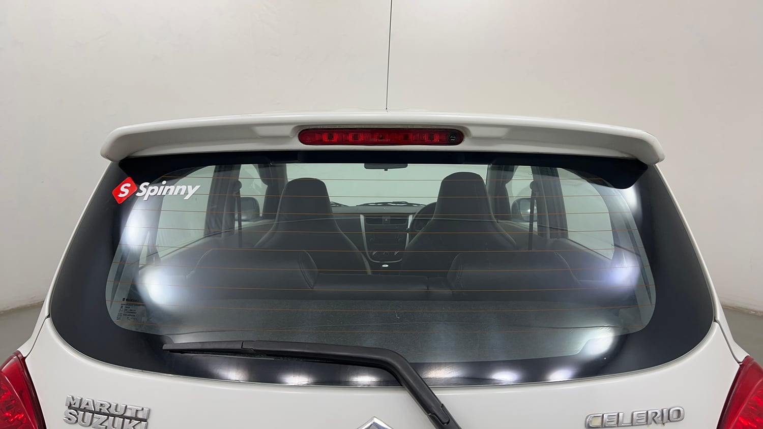 Used 2017 Maruti Suzuki Celerio ZXi Opt Petrol Manual exterior BACK WINDSHIELD VIEW